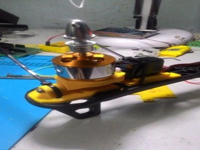 tricopter servo di imbardata meccanismo inclinazione r c i veicoli 3d print model - Mito3D