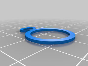 Herz-ring Schmuck Herz Liebe ring Ringe 3d print model - Mito3D