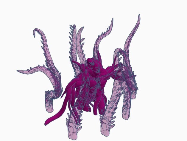 rockwell abomination creatures 3D print model - Mito3D