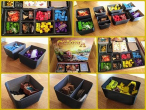 coloma organizer toy & game accessories boardgame boardgames inserts insert 3d print model - Mito3D