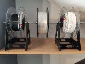 multi filament tutucu 3d yazıcı aksesuarları 3d print model - Mito3D