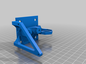 e3d-mount Lüfter der AutoKorrektur gantry-Platte 3d-Drucker Teile 3d print model - Mito3D
