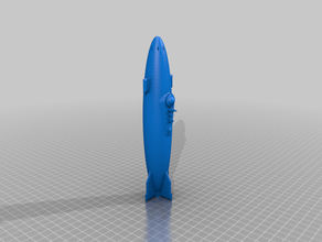 ataque submarino vehículos 3d print model - Mito3D