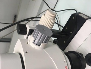 magnification knob leica mz 16 biology laboratory microscope microscopy 3d print model - Mito3D