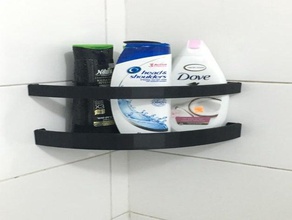 shampoo shelf bathroom accessories holder home shower 3d print model - Mito3D