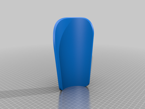shin pad futbol spor 3d print model - Mito3D