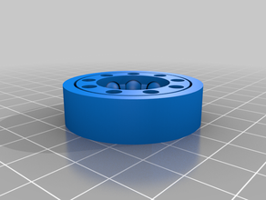 meu personalizados paramétrico gaiola do rolamento de esferas engenharia personalizado 3d print model - Mito3D