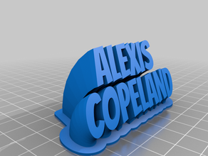 copeland office kundengebundene 3d print model - Mito3D