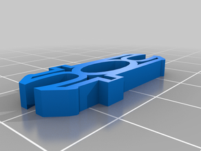 openlock yaylı çift klibi oyuncak & oyun aksesuarları klip 3d print model - Mito3D