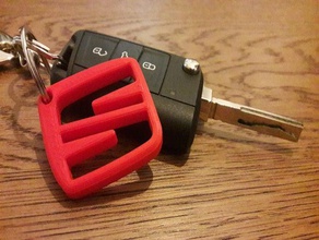 siège porte-clés de arona arosa ateca auto voiture ibiza un trousseau clés leon logo tarraco 3d print model - Mito3D