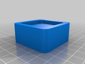 35mm rounded furniture riser office customized 3d print model - Mito3D