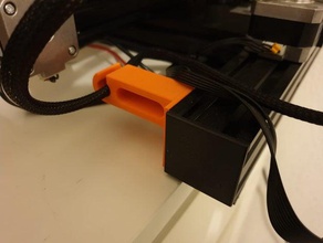 rear wire clip ender 3 3d printer accessories 3d print model - Mito3D