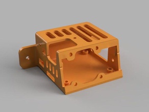 orange pi zero case mount electronics 30mm cooling fan octopi octoprint openbuilds 3d print model - Mito3D