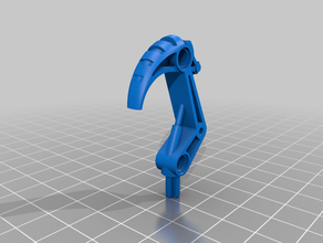 gali do gancho brinquedos & games impressionante bionicle lego compatível technic 3d print model - Mito3D