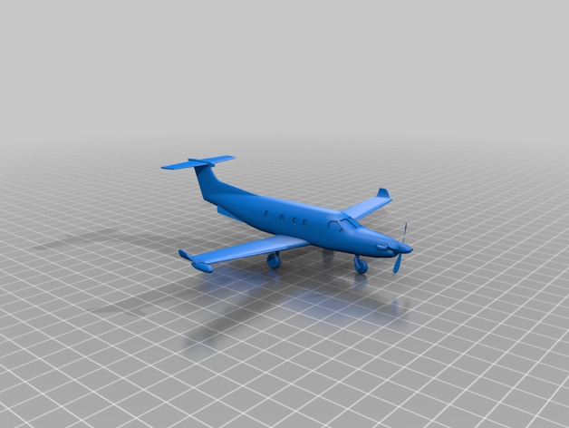 pilatus pc-12 pieces vehicles 3D print model - Mito3D