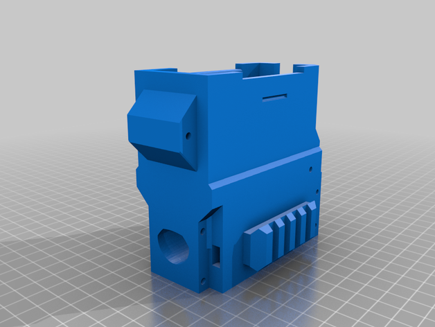 fdl-3 ammocounter ferroviario allegato sport & fitness all'aperto fdl fdl3 nerf blaster 3D print model - Mito3D