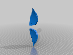 goose wings screw hole video games untitled game 3d print model - Mito3D
