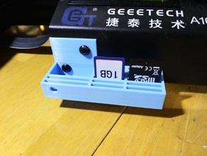 Impressora 3d titular do cartão sd geeetech a10m A impressão ender 3 suporte 3d print model - Mito3D