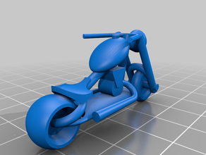 openscad de la motocicleta vehículos 3d print model - Mito3D