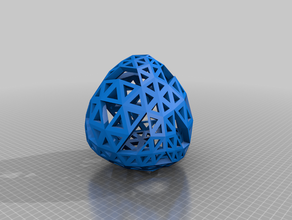 convextetrahedral8v 1 2 3 9 11 17 36 37 38 39 45 math art convex dome geodesic sphere tetrahedral 3d print model - Mito3D