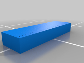 rampe pin titulaire de l'organisation le la broche garde-corps 3d print model - Mito3D