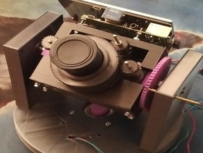 remote motorized cs cam camera 3d print model - Mito3D