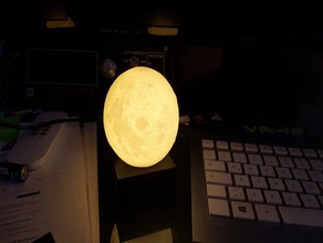moon lamp electronics adafruit neopixel esp8266 mclighting nodemcu 3d print model - Mito3D