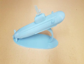 U-Boot-Modell Modelle Modell-U-Boot 3d print model - Mito3D