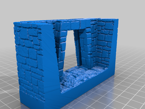 polpa de dungeon sala pequena coleção 3d print model - Mito3D