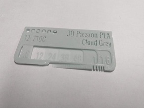 3d passion pla cloud grey alien3d october box printer accessories customized 3d print model - Mito3D
