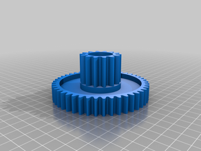 gear mangle 3d printer parts 3d print model - Mito3D