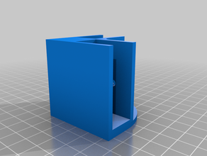 l bracket back organization customized 3d print model - Mito3D