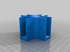 x bracket front organization customized 3d print model - Mito3D
