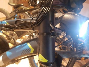 bafang Lampenfassung rockrider 520 sport & im freien fahrrad bafan Lampe 3d print model - Mito3D