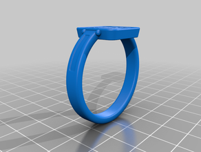 chakra kali anel de meditação yantra símbolo anéis 3d print model - Mito3D