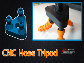 simple tripod cnc coolant hose mobile phone 3d print model - Mito3D