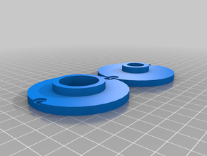 my customized guide bushings curved inlays diy 3d print model - Mito3D