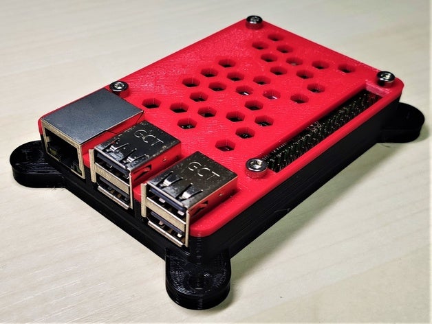 raspberry pi 3b caso equipo 3 3D print model - Mito3D