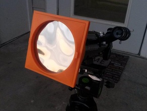 solar filter adapter celestron 70mm telescope physics & astronomy mercury transit eclipse sun accessory 3d print model - Mito3D