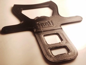 wireless seatbelt buckle bottle opener automotive 3d print model - Mito3D