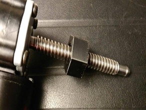 acme nut 12-3 thread parts leadscrew trapezoidal 3d print model - Mito3D