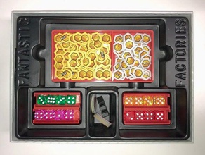 fantastic factories- organizer toy & game accessories boardgame board accessory factories 3d print model - Mito3D