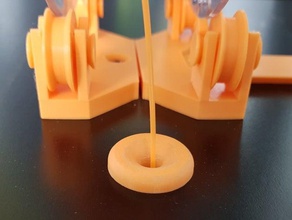 deluxe filament feeder guide lack tables 3d printer accessories ikea table prusa i3 3d print model - Mito3D