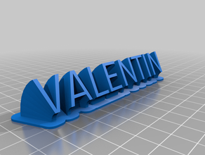 vallentin office customized 3d print model - Mito3D
