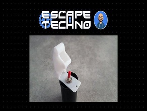 protection interrupteur diy capot couvercle escape game room escapegame escaperoom 3d print model - Mito3D
