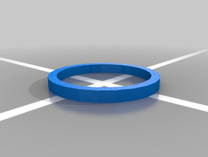 simple ring 3d printing 3d print model - Mito3D
