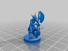 kobold Henker Spiele dungeons dragons fantasy monster pathfinder warhammer 3d print model - Mito3D