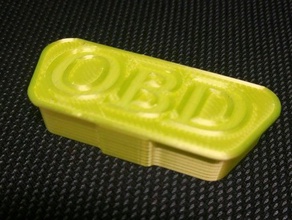 obd-Stecker-Abdeckung automotive cover obd 3d print model - Mito3D