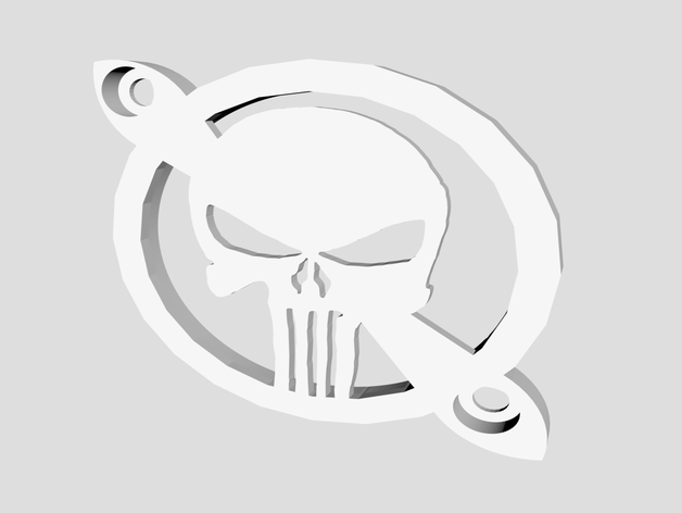 punisher fan cover 3d printer accessories anycubic 4max pro skull 3D print model - Mito3D