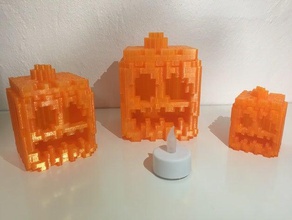 minecraft lanterna de abóbora brinquedo & acessórios para jogos 3d print model - Mito3D